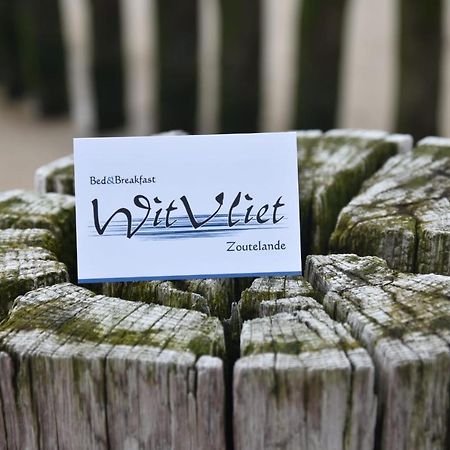 B&B Witvliet, Kamers En Studio Met Heerlijk Ontbijt ! Zoutelande Ngoại thất bức ảnh