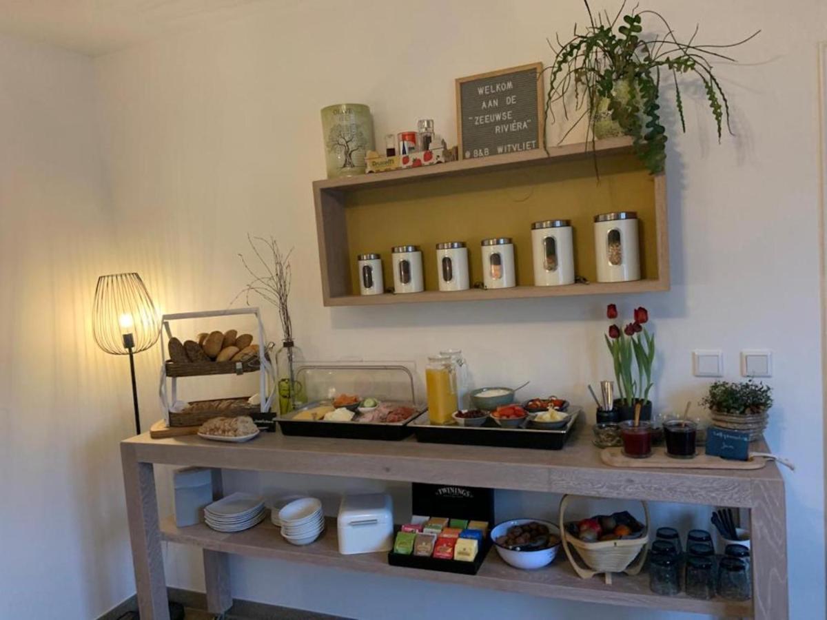 B&B Witvliet, Kamers En Studio Met Heerlijk Ontbijt ! Zoutelande Ngoại thất bức ảnh